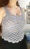 Silver Luxury Crochet Top