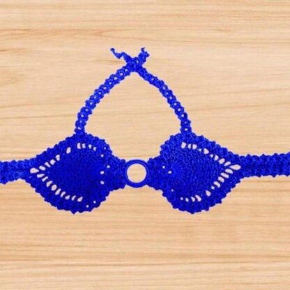 Crochet Pineapple Bra Pdf + Video Tutorial