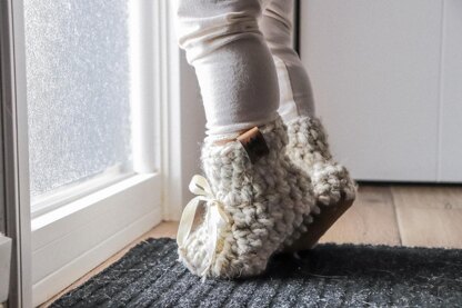 Baby Booties Leather Sheepskin