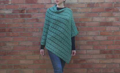 Darla Asymmetrical Poncho