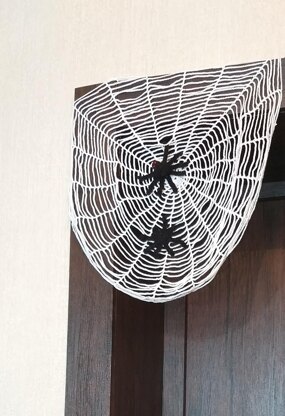 Spider and web patterns for Halloween decoration