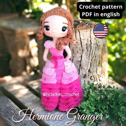 Hermione Granger amigurumi doll