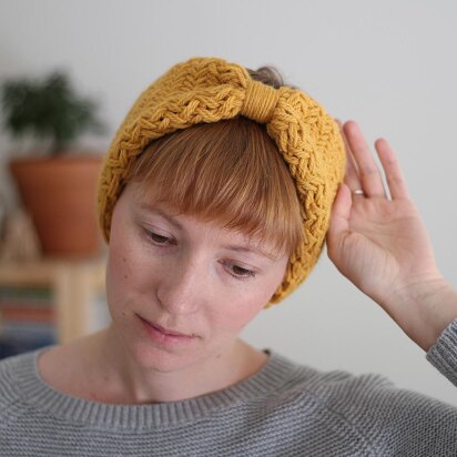 Chunky Herringbone Headband