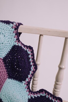 Hexagon Gems Baby Blanket