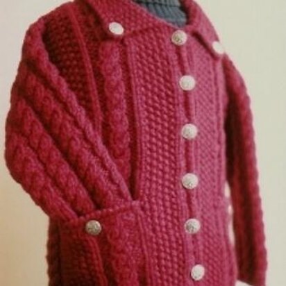 Girls' Guernsey Coat