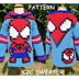 SWEATER SPiDERMAN * C2C hero sweater