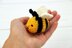 Knitted Honey Bee
