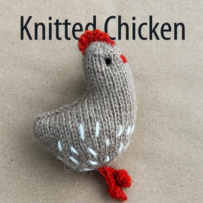 Knitted chicken