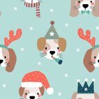 Dashwood Studio Animal Crackers - Weihnachtshund - Blau - ANCK2132