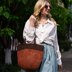 Diamond shopper bag