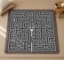 Maze Blanket Labyrinth Throw Tangle Path Toddler C2C CROCHET PATTERN