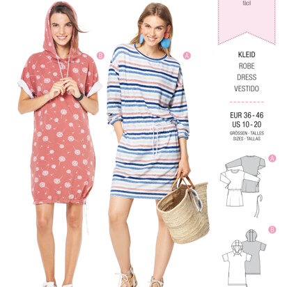 Burda Style Misses' Shirt Dress B6310 - Paper Pattern, Size 10-20