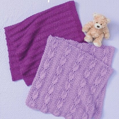 Blankets in Hayfield Baby Sparkle DK - 4658- Downloadable PDF