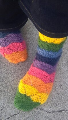 Rapid Rainbows socks