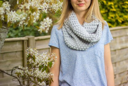 Blossom infinity scarf