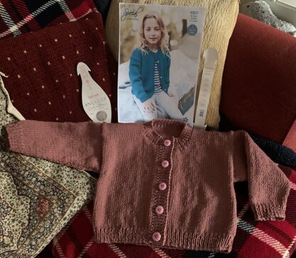 Dusky Rose cardigan