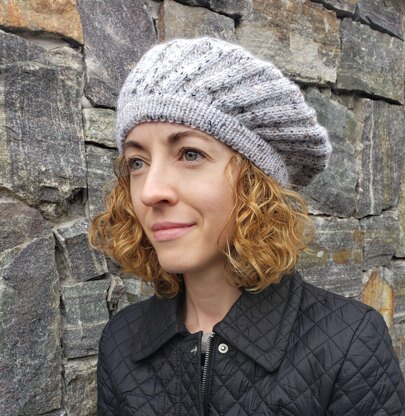 Annecy Beret Knitting pattern by Danielle Chalson | Knitting Patterns ...