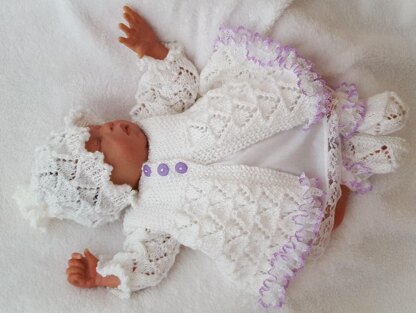 Pattern 59 Lace Matinee Set