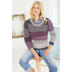 Ladies Sweaters & Mittens in Stylecraft Batik Swirl DK - 9482 - Downloadable PDF