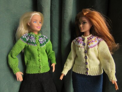 1:6th scale Fiona cardigan