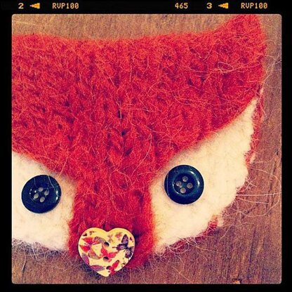 Felted Fox Purse