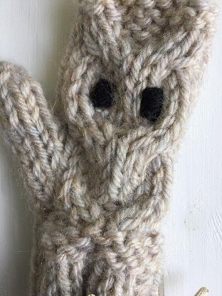 “Owl” Mitts 5 sizes