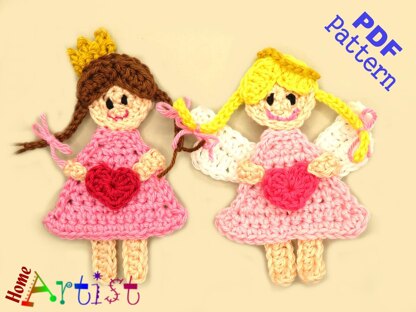 Angel Princess Applique