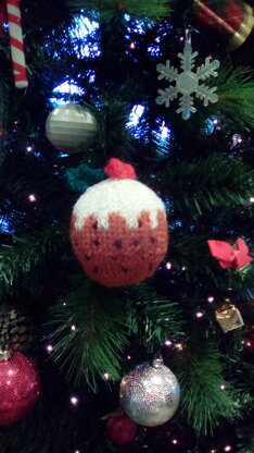 Xmas pudding bauble