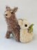 Alpaca and Baby tea cosy