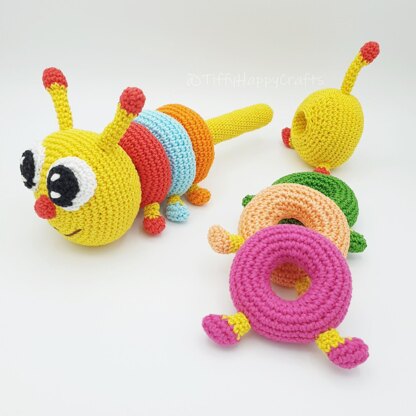 Tiffy The Caterpillar Stacking Toy