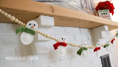 Snowman Garland