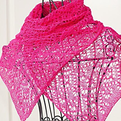 Summer lace scarf "Rebecca"