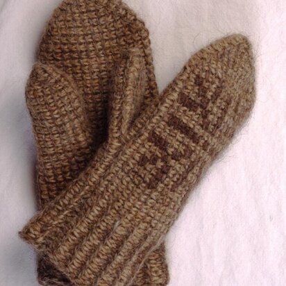 Spring- and autumn mittens