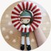 Crochet Christmas Elf Wreath
