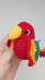 Parrot Crochet Pattern, Easy Crochet Amigurumi Bird Pattern