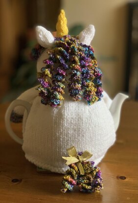 Rainbow Unicorn Tea Cosy