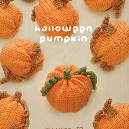 Halloween Pumpkins Amigurumi Crochet Pattern Halloween Pumpkin Plush Toy Pumpkin Pin Cushion Halloween Decoration Costume