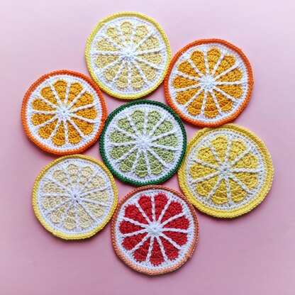 Citrus Slice Coasters