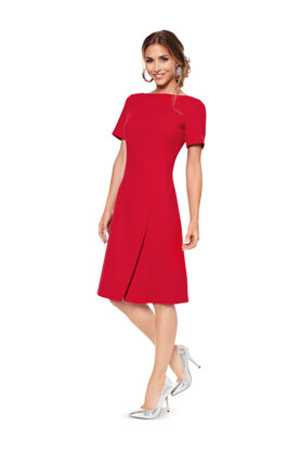 Burda Style Dress Sewing Pattern B6877 - Paper Pattern, Size 10 - 20