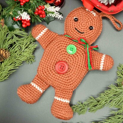 Cookie the Gingerbread Frame Ornament
