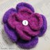 Felted Flower Corsage