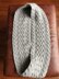 Silver Plaited Infinity Scarf