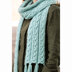 754 Ziggy Scarf - Knitting Pattern for Men and Women in Valley Yarns Valley Superwash Super Bulky