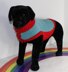 Dog Chunky 2 Colour Side Button Coat