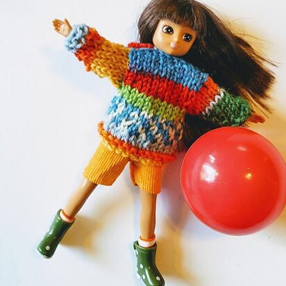 Small Doll Sweater