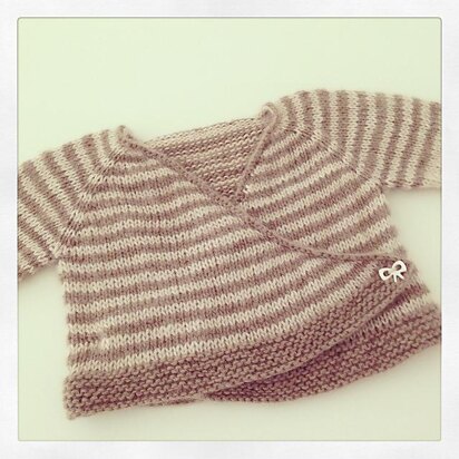 Striped Baby Cardigan