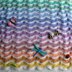 RAINBOW RIPPLES Buggy Blanket