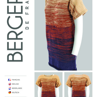 Sleeveless Tunic in Bergere de France Unic - Downloadable PDF