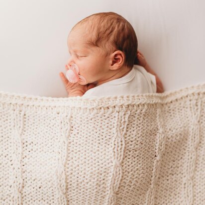 Baby Blanket Olivia - knitting pattern