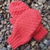 She sells sea shells crochet mittens